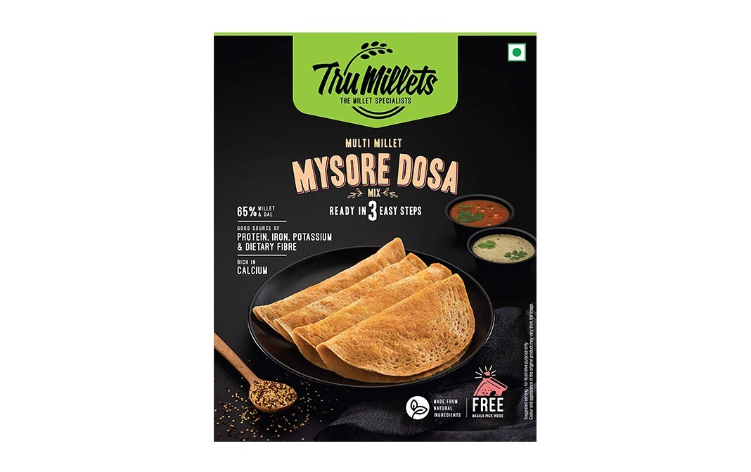 TruMillets Multi Millet Mysore Dosa Mix    Box  250 grams